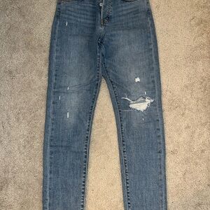 Levi’s Distressed Blue Jeans
